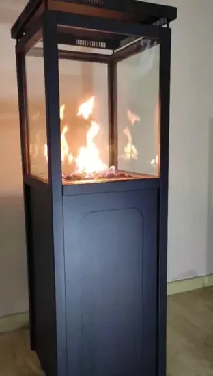 Free Standing Outdoor Patio Gas Heater with Ods Device with Four Glasses View Fr 420