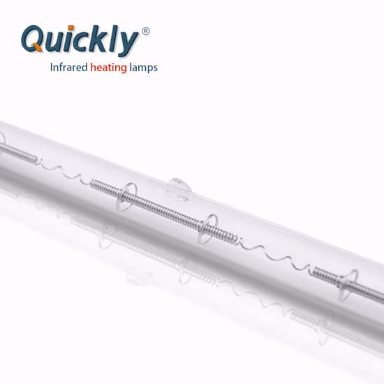 R7s Short Wave Heating Element Electric Quartz Single Tube Heating Lamp Infrared Heater for Rtp System